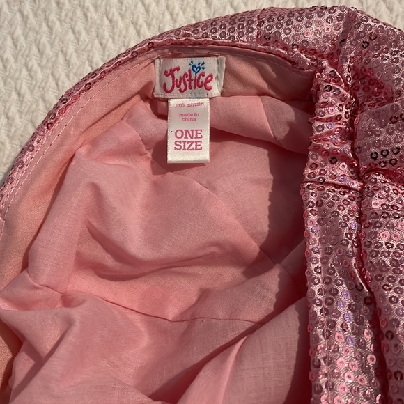 Pink Sequin Hat - Picture 2 of 4